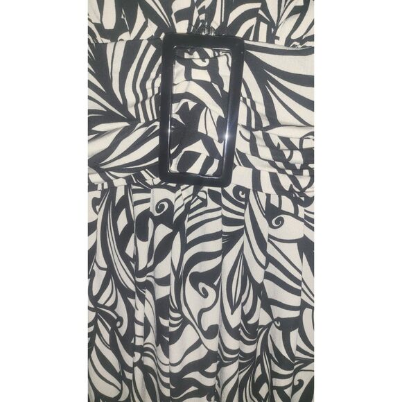 Danny & Nicole Womens Dress Black White size 14 - Picture 7 of 7